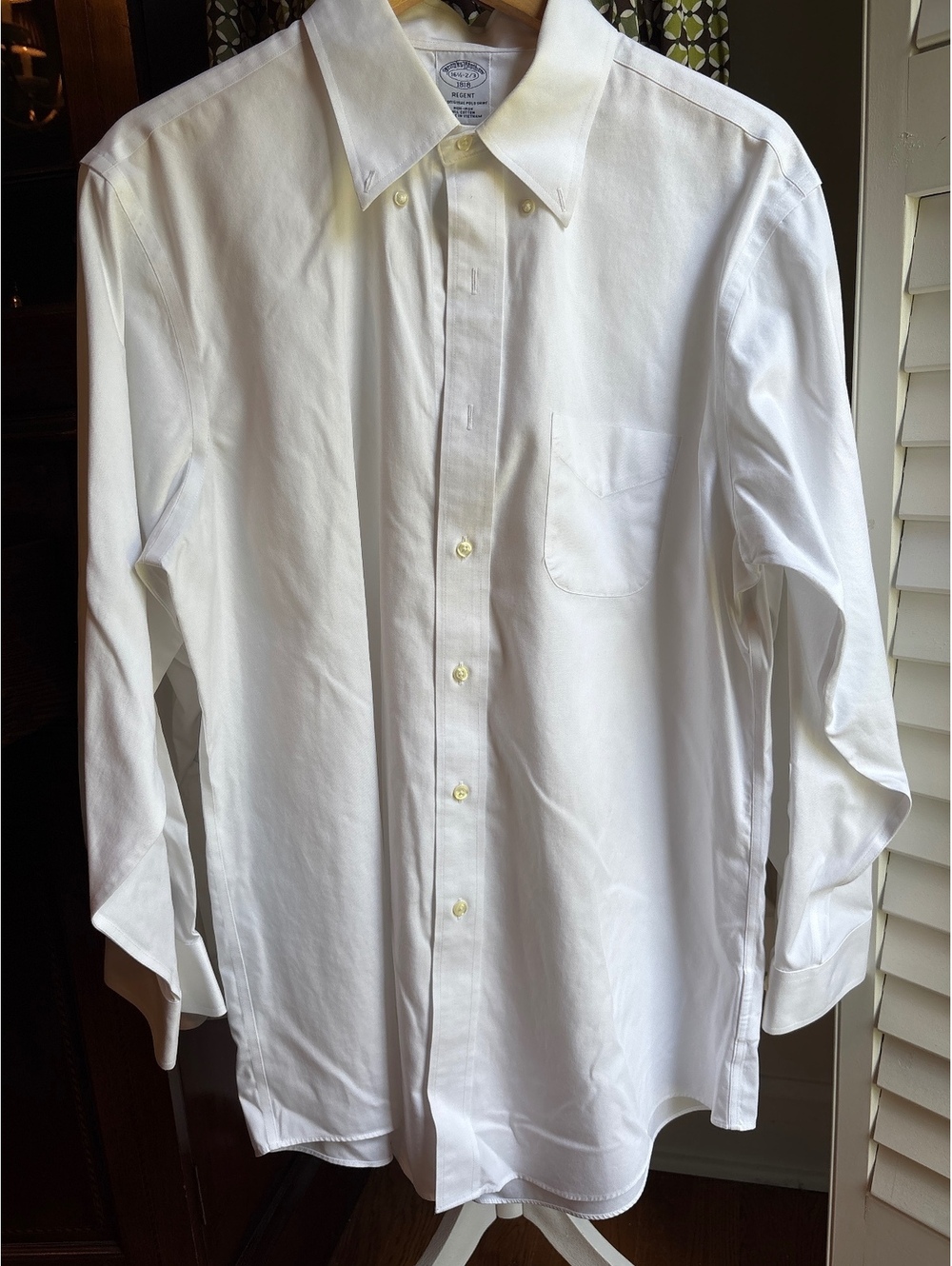 Lot of 3 Brooks Brothers “The Original Polo Shirt” white button-down 16.5x2/3